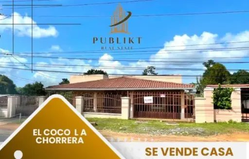 Se Vende Casa en El Coco La Chorrera